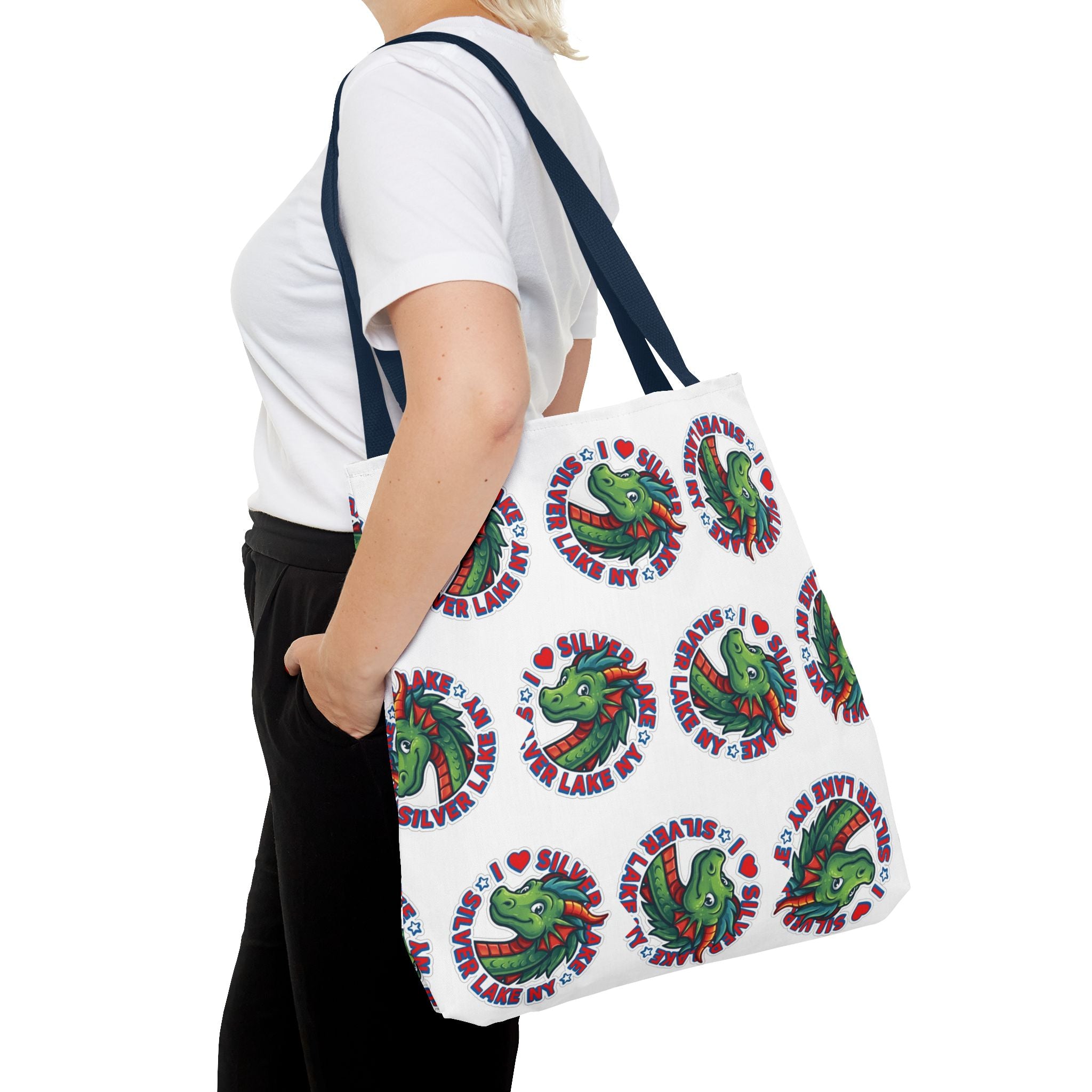 Tote Bag - Bold All over Sea Serpent print