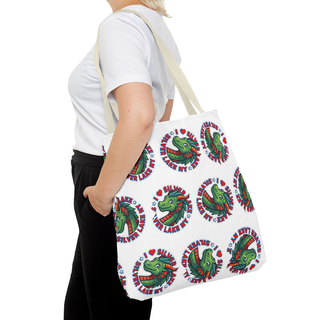 Tote Bag - Bold All over Sea Serpent print