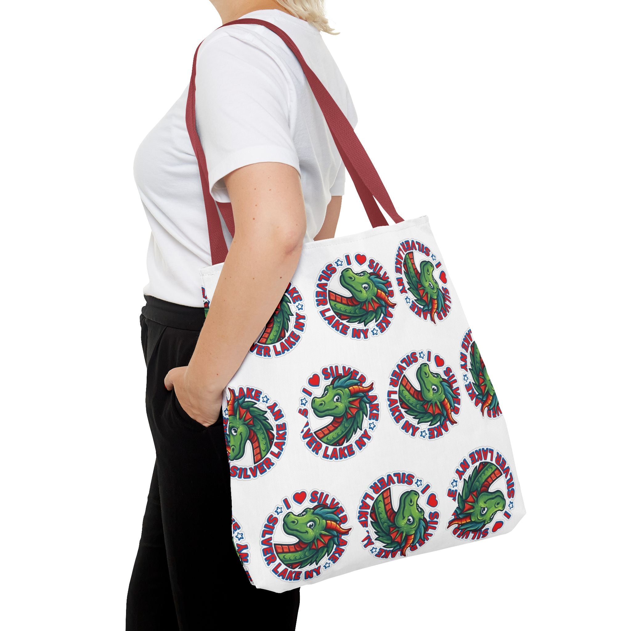 Tote Bag - Bold All over Sea Serpent print