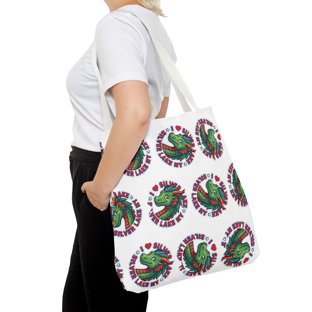 Tote Bag - Bold All over Sea Serpent print