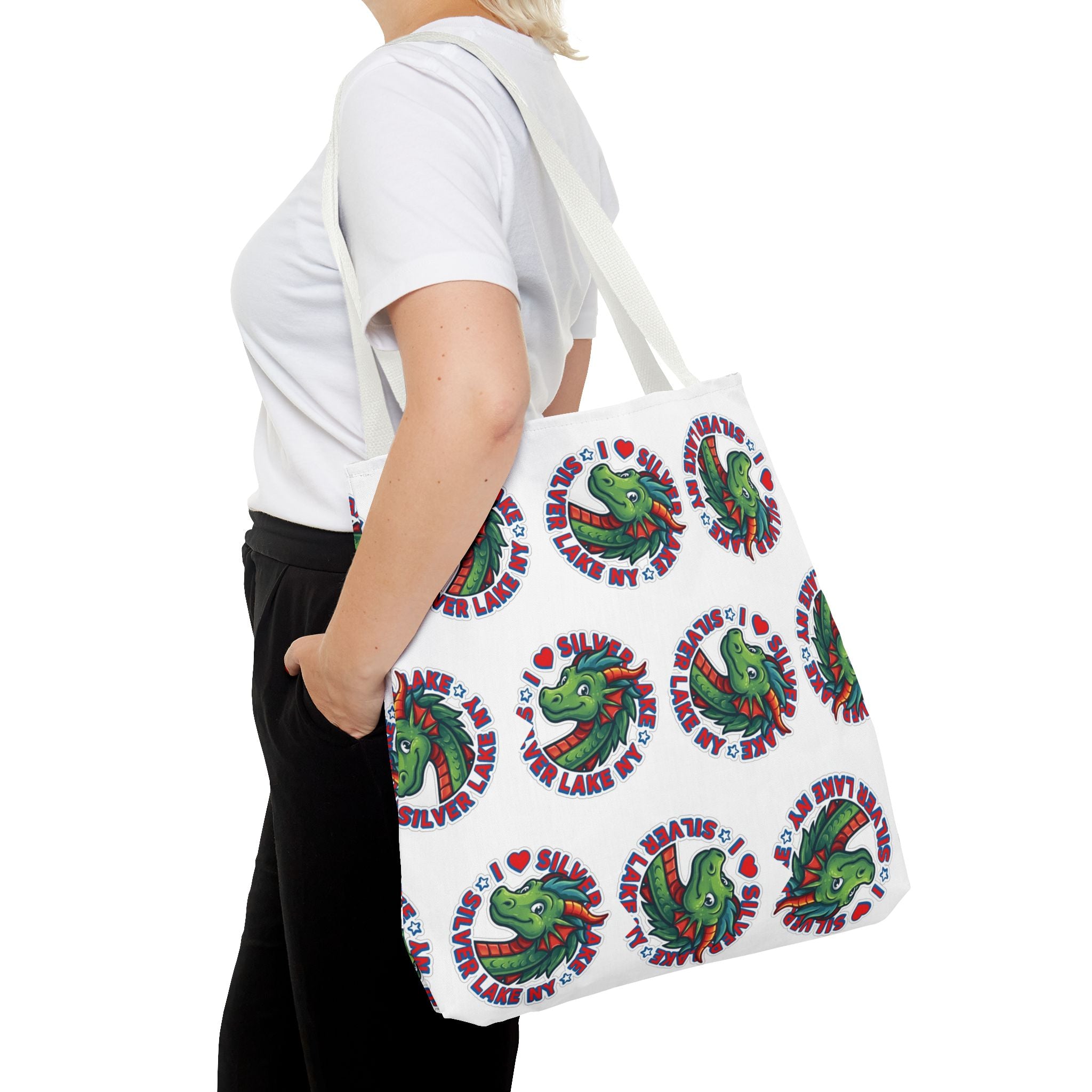 Tote Bag - Bold All over Sea Serpent print