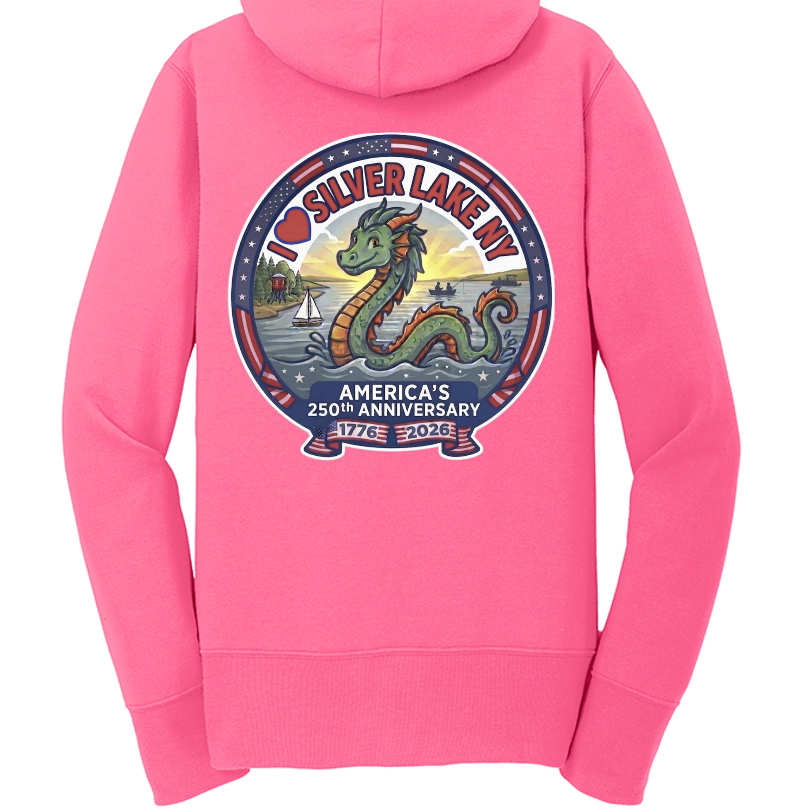 Neon Pink - LPC78ZH - BACK