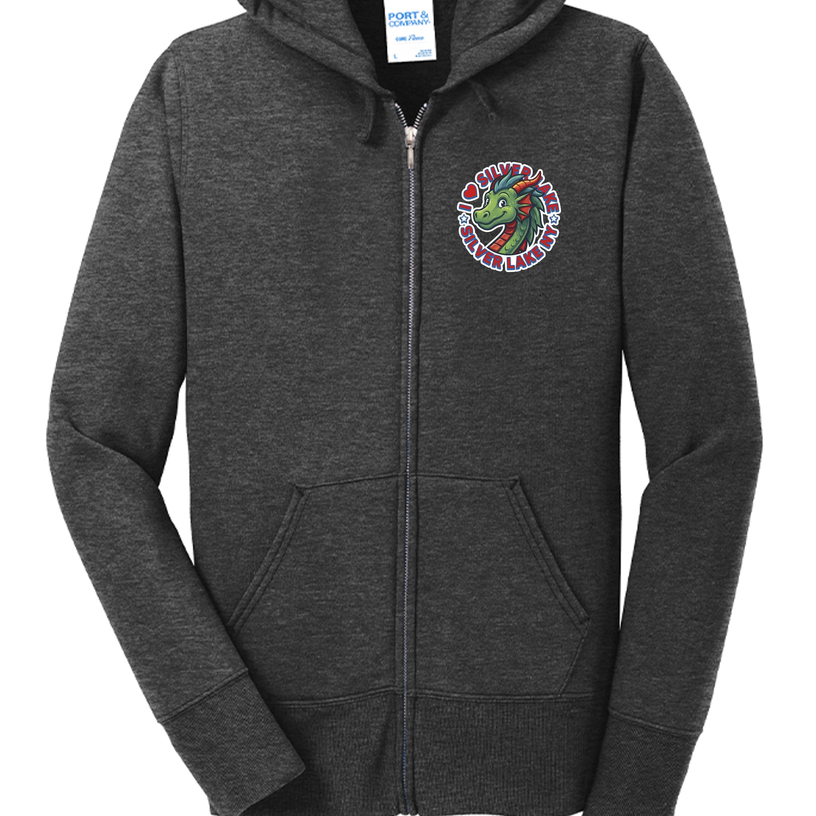 Dark Heather Grey - LPC78ZH - FRONT