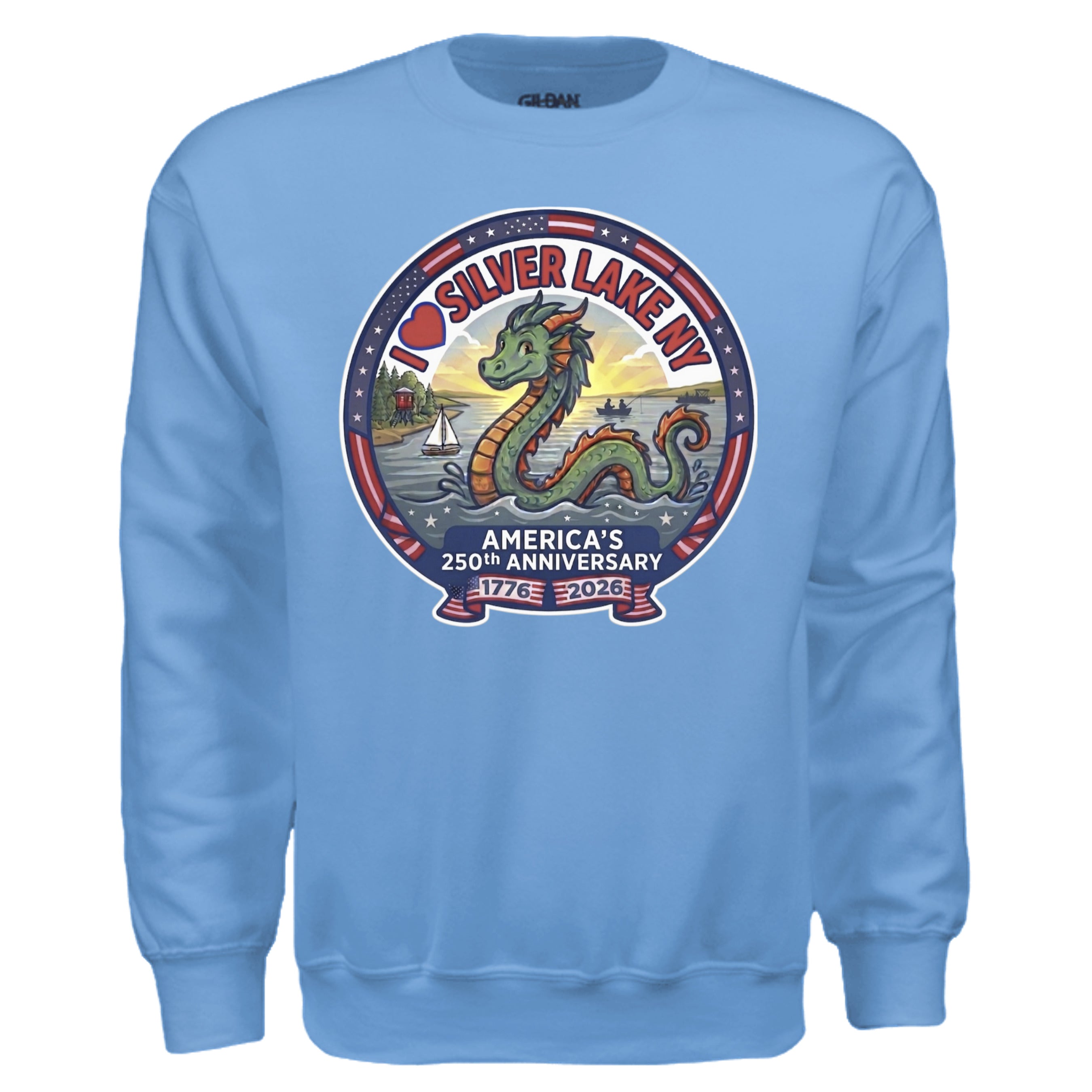 CAROLINA BLUE - G180 - FRONT
