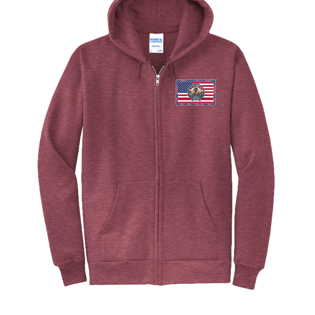 Heather Red - PC78ZH - FRONT