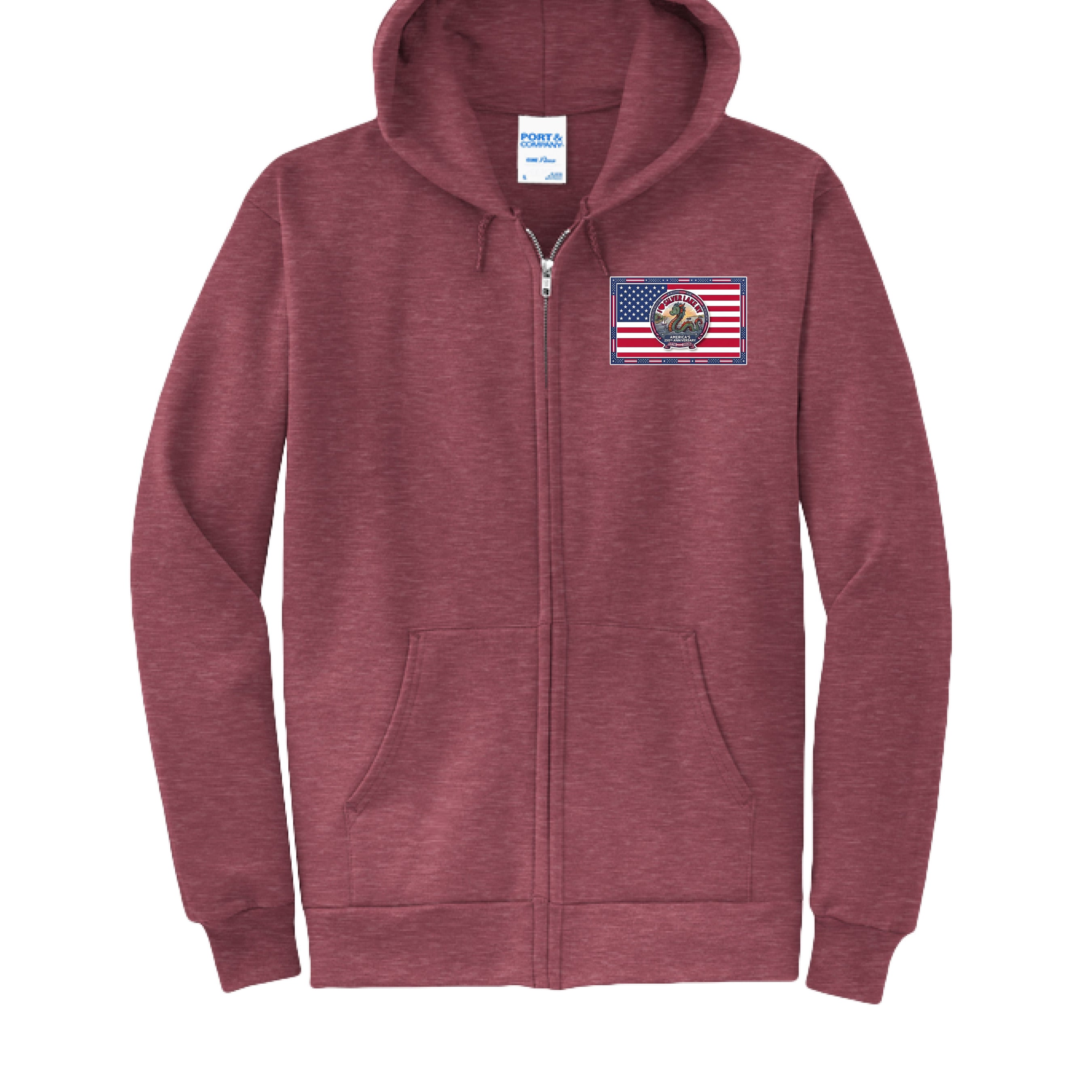 Heather Red - PC78ZH - FRONT