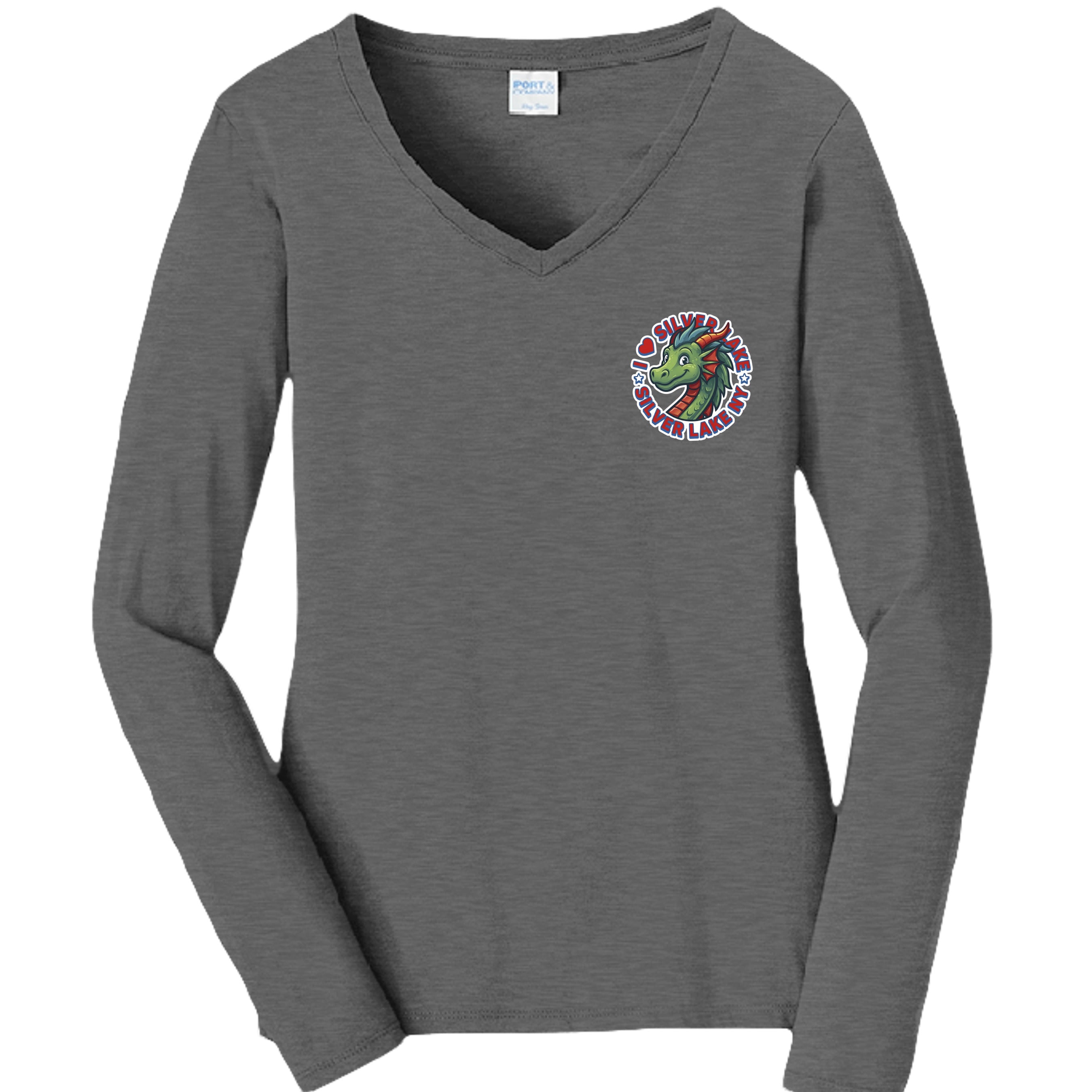 Dark Heather Grey - LPC450VLS - FRONT